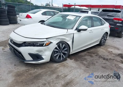 2024 Honda Civic Ex из США, поврежденный, VIN 2HGFE1F72RH304219